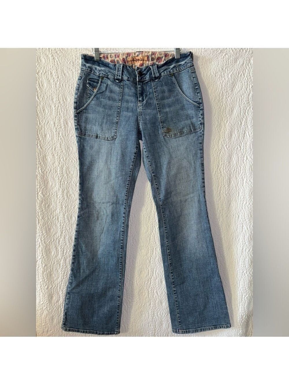Hippie Brand Low-Rise Bootcut Jeans